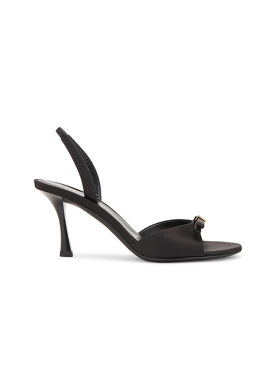 Givenchy Slingback Sandal in Black | FWRD Givenchy Slingback Sandal in Black | FWRD