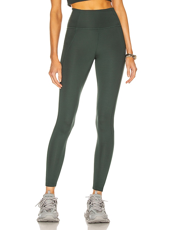Girlfriend Collective High-Rise Compressive Legging in Moss