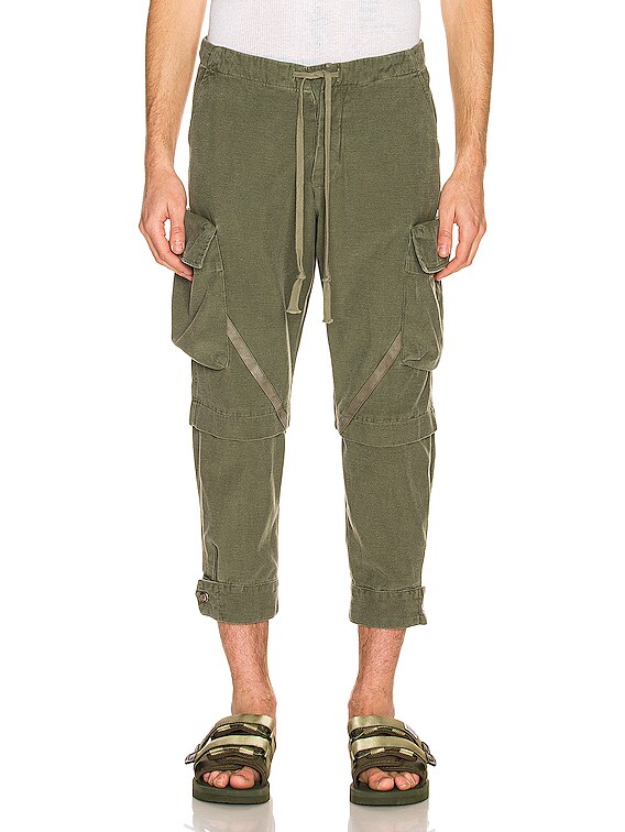 品質は非常に良い Greg Lauren Baker Essential Cargo in Army | FWRD パンツ