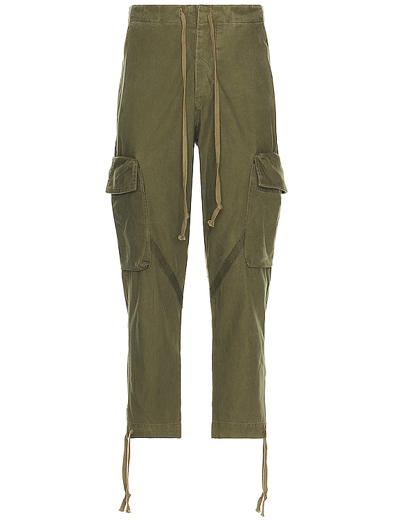 Greg Lauren SLEEPING BAG CARGO パンツ - Army | FWRD