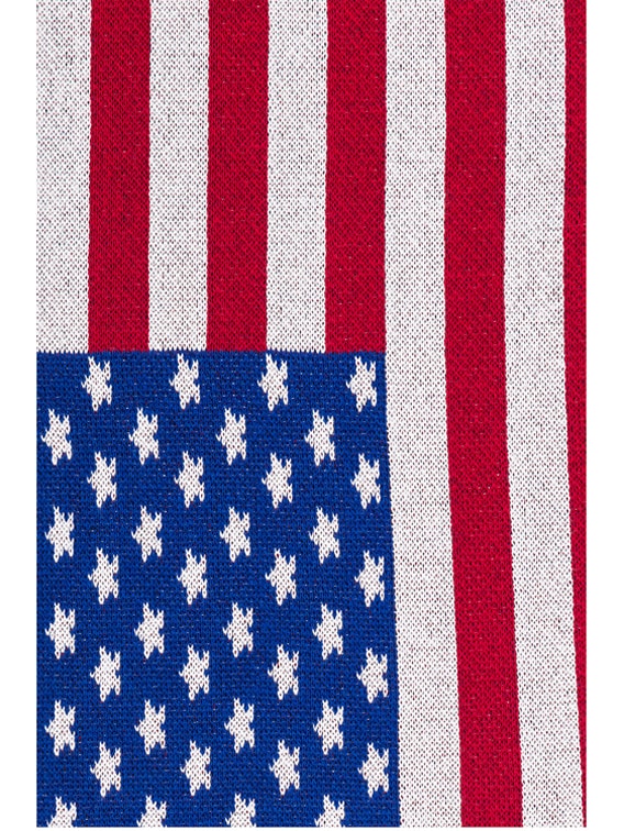 Gosha Rubchinskiy Camo Flag Scarf in Multicolor | FWRD