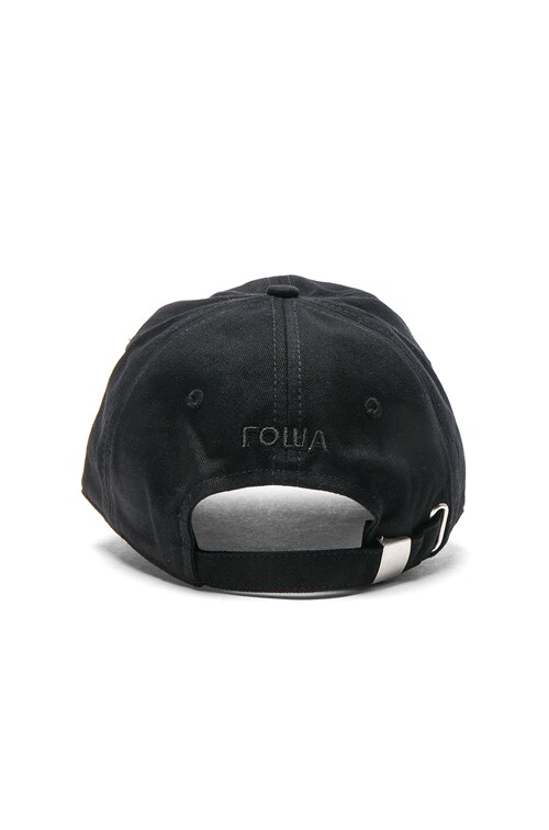 Gosha Rubchinskiy 黒ベースボールキャップ Gosha Rubchinskiy Yin Yang Cap in Black | FWRD