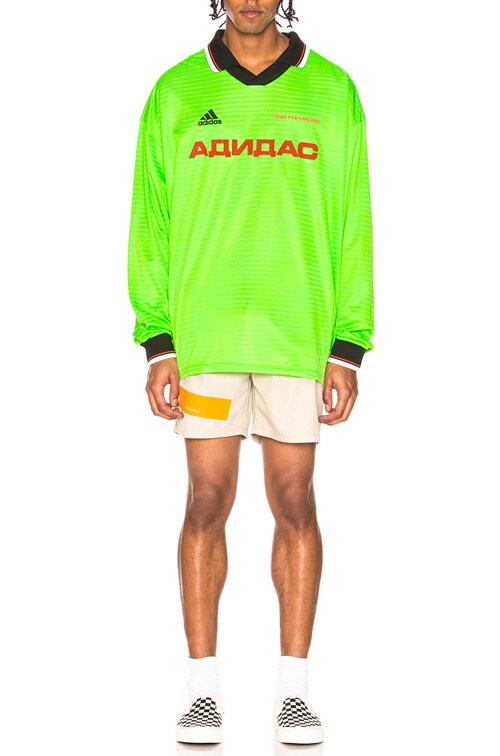Gosha Rubchinskiy x Adidas Long Sleeve Top in Green | FWRD