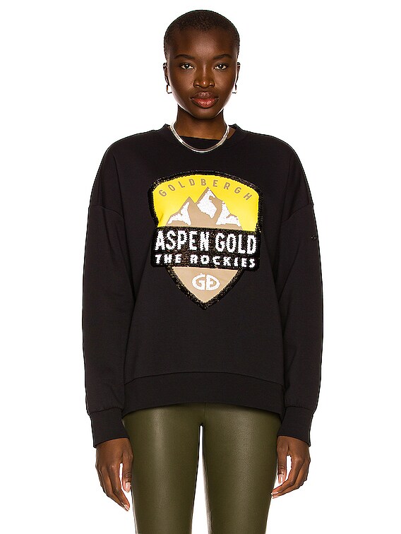 Goldbergh Colorado Sweatshirt in Black | FWRD