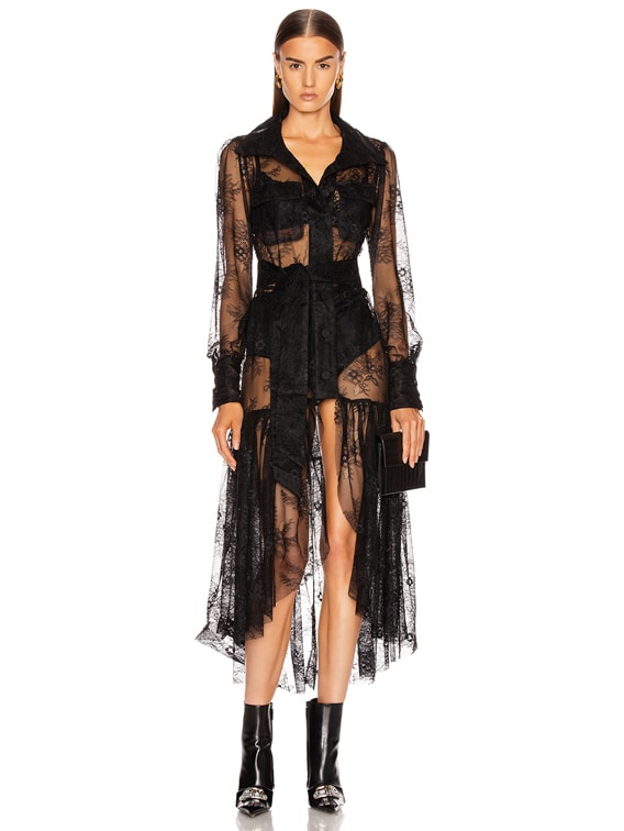 GRLFRND Dakota Midi Dress in Black | FWRD GRLFRND Dakota Midi Dress in Black | FWRD