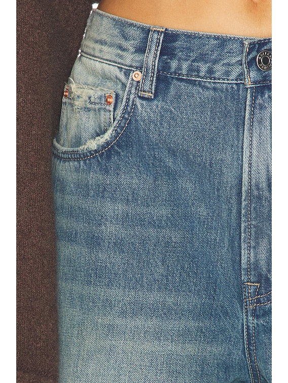 GRLFRND Luna Mid Rise Baggy Wide Leg in Jackson | FWRD GRLFRND Luna Mid Rise Baggy Wide Leg in Jackson | FWRD