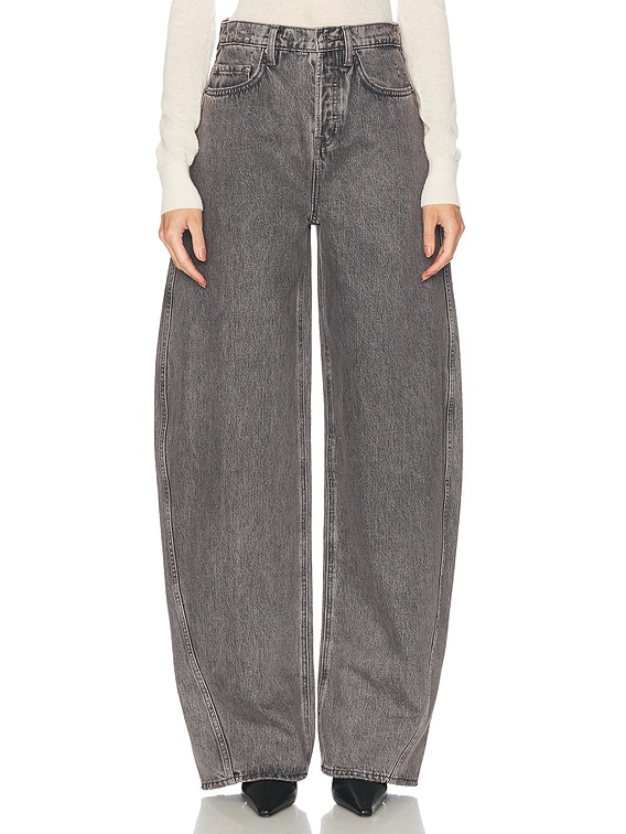 x Emily Gemma Paola Barrel Leg Jean