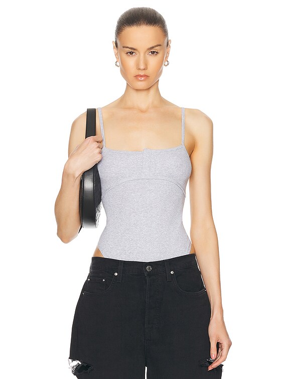 Rib Cami Bodysuit