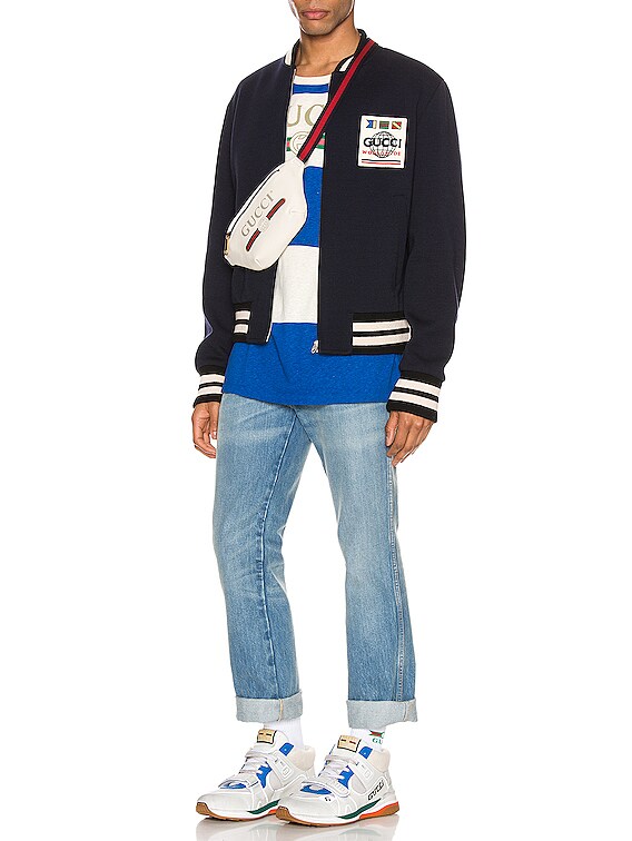 gucci wool bomber jacket