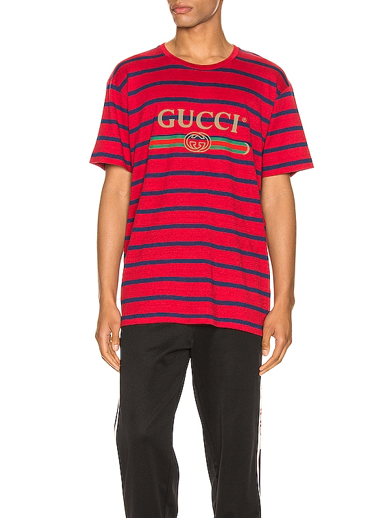 gucci stripe top