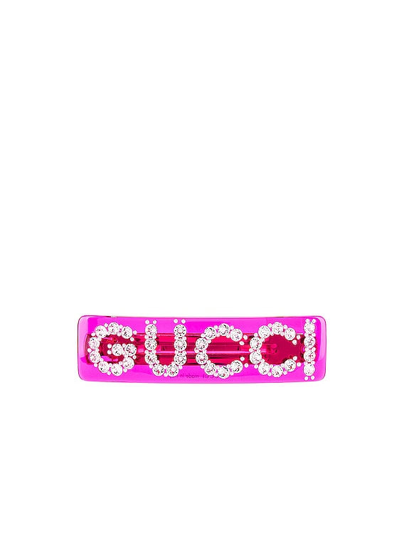 Gucci GG Hair Clip in Red | FWRD