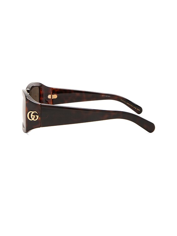 Gucci GG1403S 002 Rectangle Sunglasses - Havana / Brown Gucci GG1403S Havana/Brown (002) Sunglasses | eBay main image 3