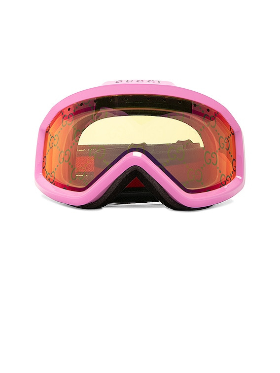 Gucci Ski Mask in Shiny Solid Pink