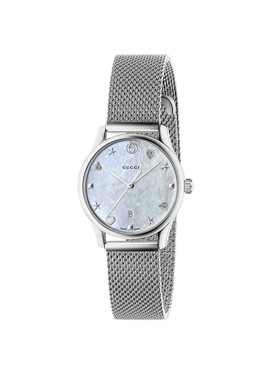 Gucci on sale mesh watch