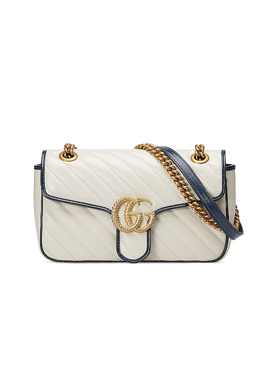 Blue gucci marmont discount bag