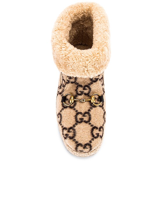 gucci fria wool booties