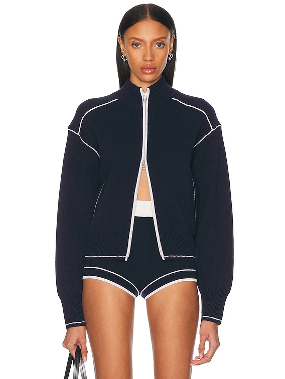 Cashmere Track Jacket
