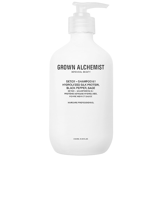 Grown Alchemist Detox Shampoo 0.1 & FWRD | in Silk Lycopene, Protein, Hydrolyzed Sage
