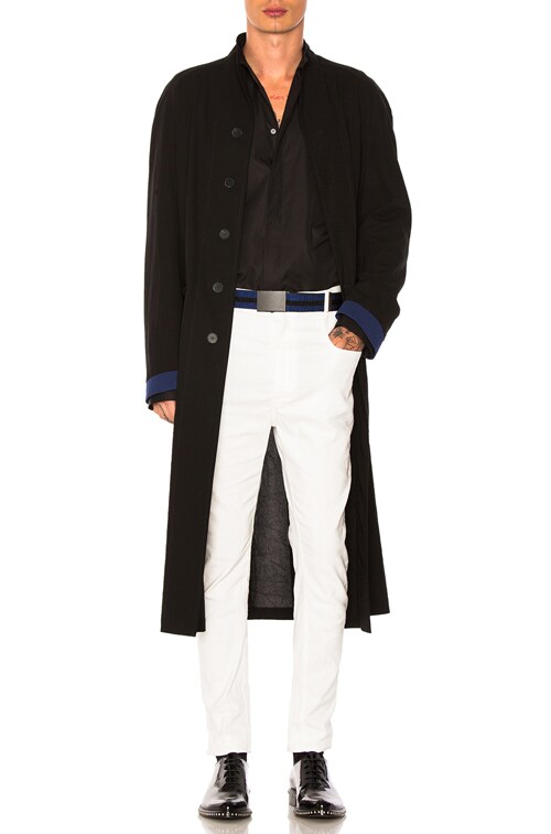 HAIDER ACKERMANN トレンチコート 46 Haider Ackermann // Black