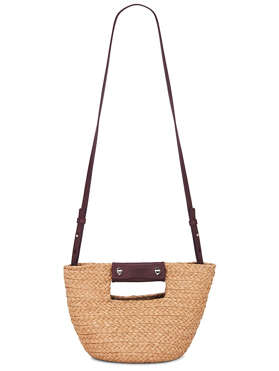 Helen Kaminski Remi Tote Mini Bag in Nougat & Garnet | FWRD