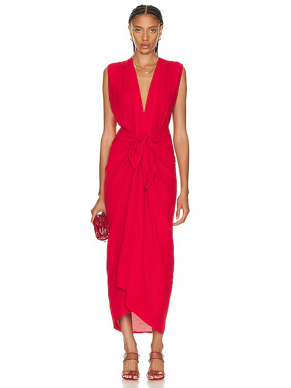 HAIGHT. Helena Dress in Red Shift | FWRD