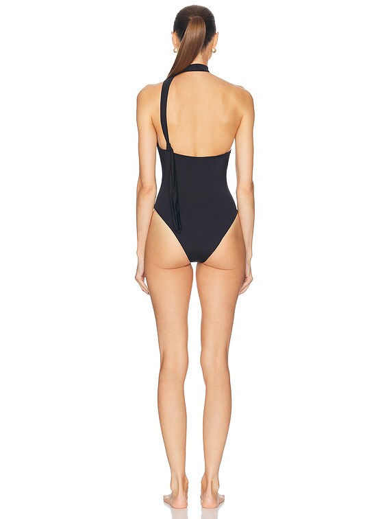 HAIGHT. Angelina One Piece Swimsuit in Black | FWRD