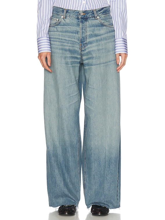 Haikure Bethany Wide Leg in Ionic Blue | FWRD