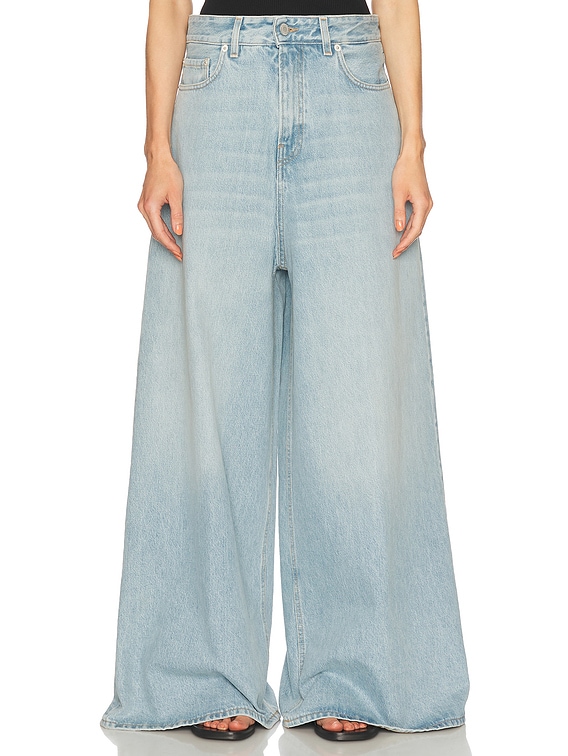 HAIKURE BETHANYデニム (wide leg) HAIKURE | Bethany Cotton Wide Leg Jeans | Women | Lane Crawford