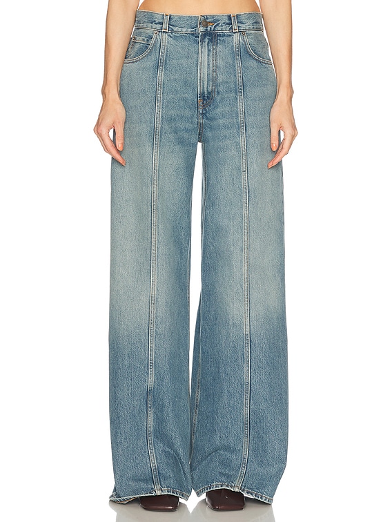 Peace Wide Leg Jeans