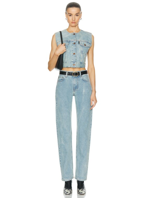 Cleo Slim Straight Jeans