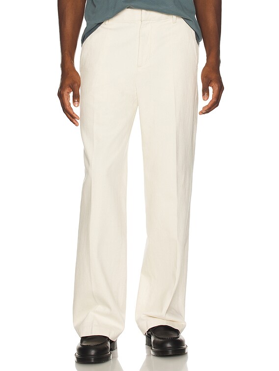Helmut Lang Car Jeans in Ecru | FWRD