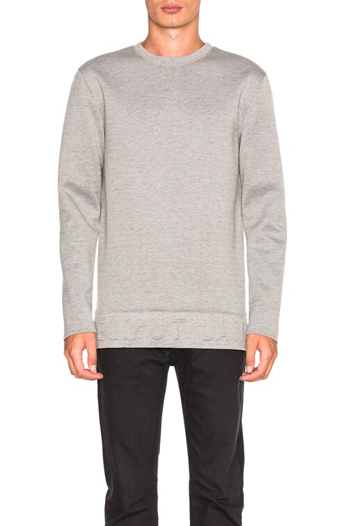 helmut lang neoprene hoodie