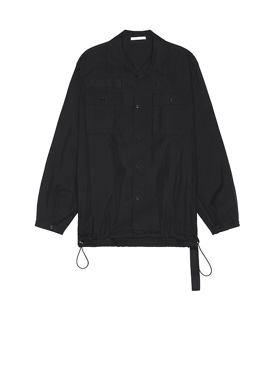 【期間限定送料無料】 Shirt Uniform Lang Helmut in FWRD | Black トップス