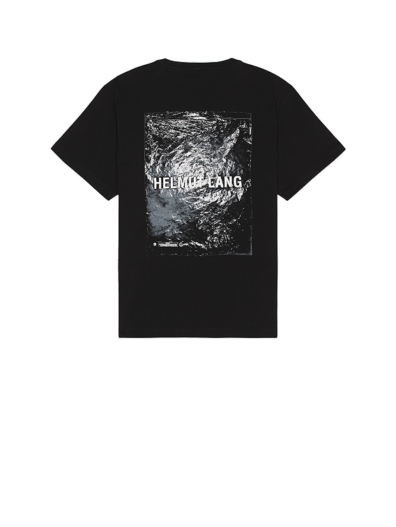 Helmut Lang Plastic Tee in Black | FWRD