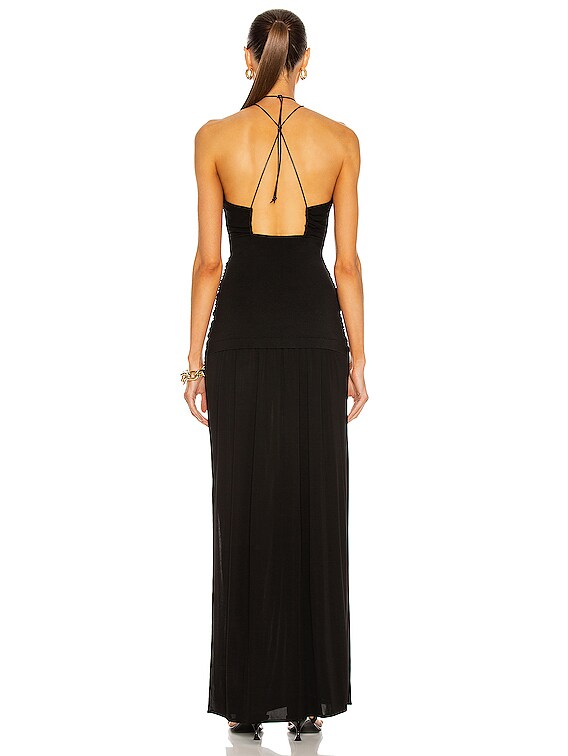 Helmut Lang Corset Dress in Black