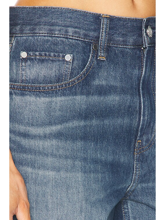 High Waisted Straight Leg