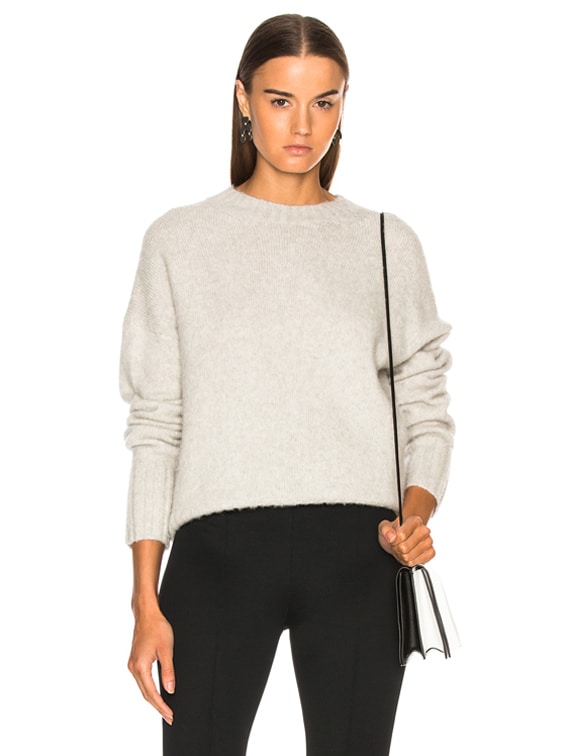 helmut lang brushed wool sweater