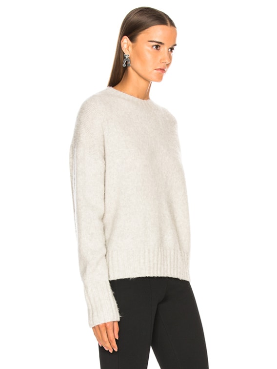 helmut lang brushed wool sweater