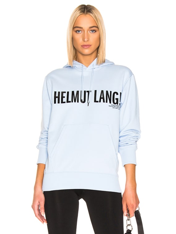 helmut lang exclamation hoodie