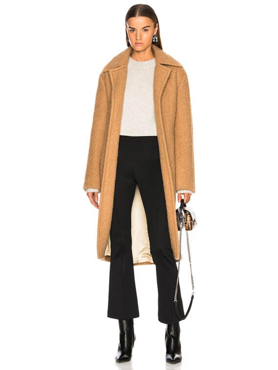 helmut lang camel coat
