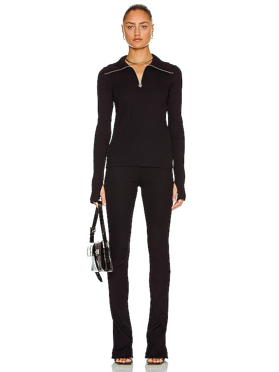 Helmut Lang Flare Pant in Black | FWRD