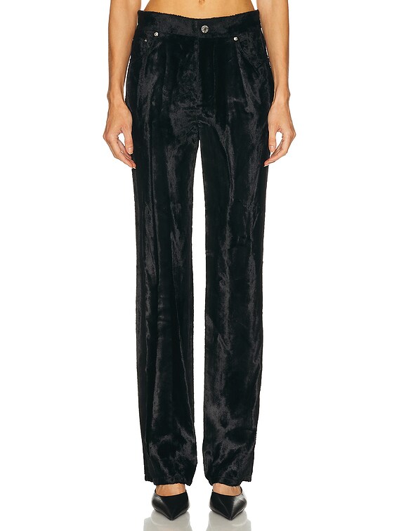 Helmut Lang Pony Hi Rise Pant in Black | FWRD