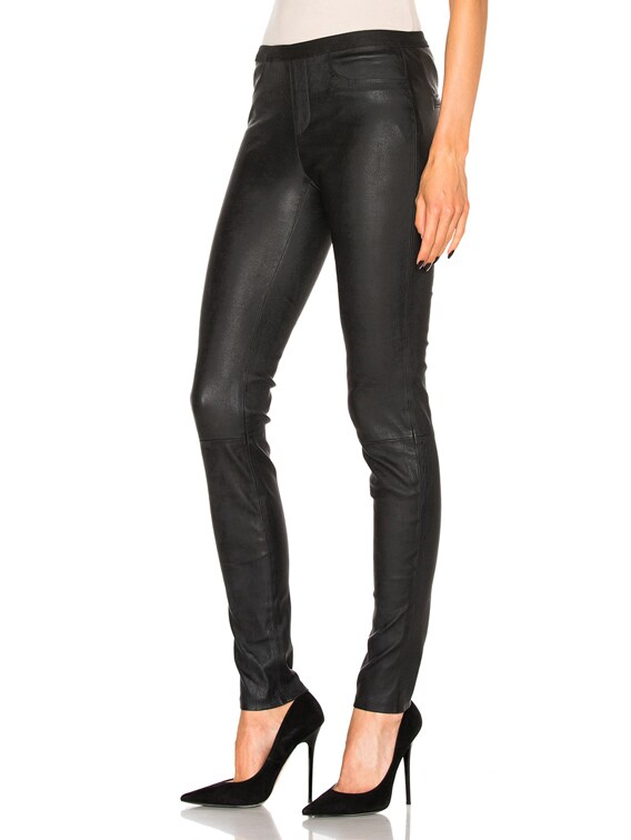 helmut lang leather leggings sale