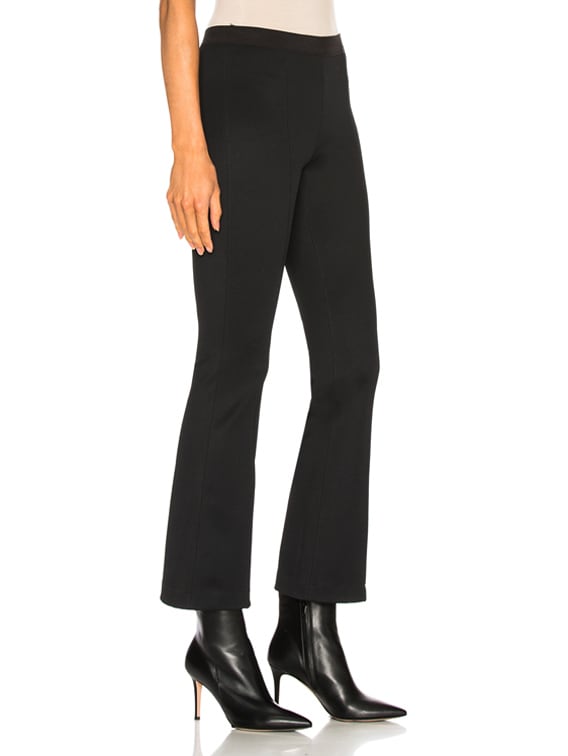 cropped flare leggings