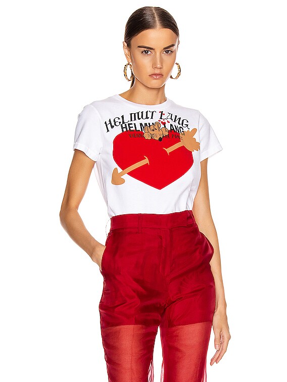 helmut lang baby tee