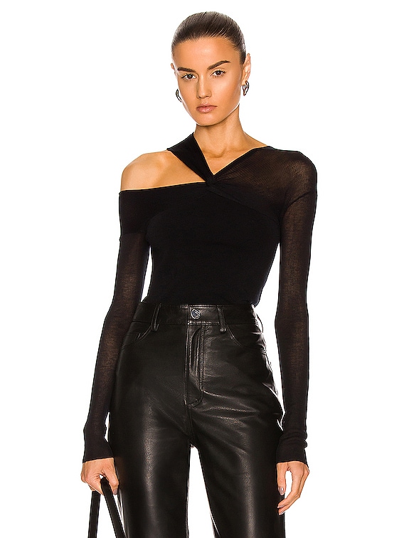 HELMUT LANG ツイストキャミソール Helmut Lang Ribbed Twist Tank | HELMUTLANG.COM
