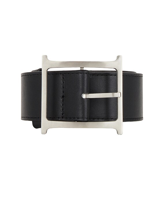 Helsa Logo Belt in Black | FWRD display picture 1