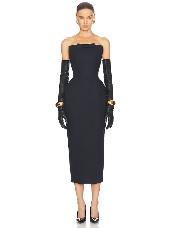 The S Curve Dress With Bow