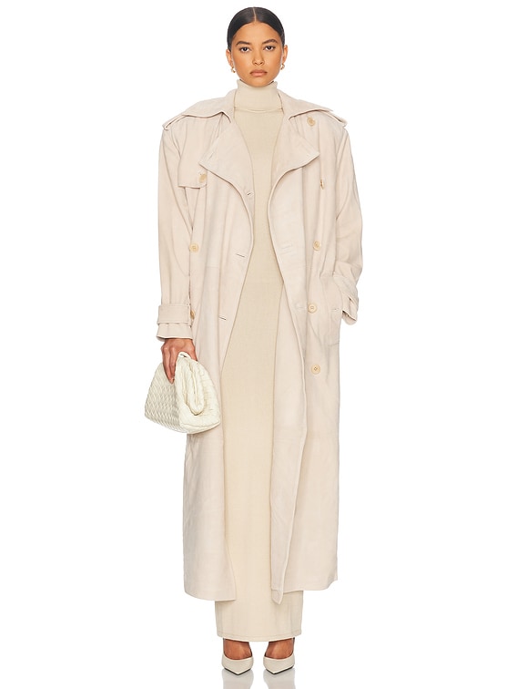 Helsa Aadi Knit Dress in Clay | FWRD