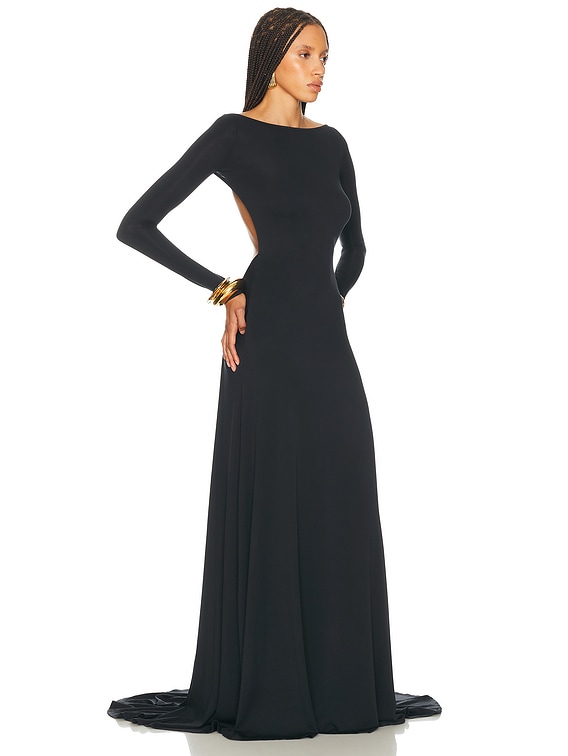 Helsa The Heidi Dress in Black | FWRD